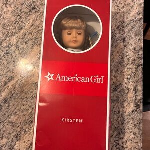 American Girl Kirsten Doll with mini Kirsten doll NIB